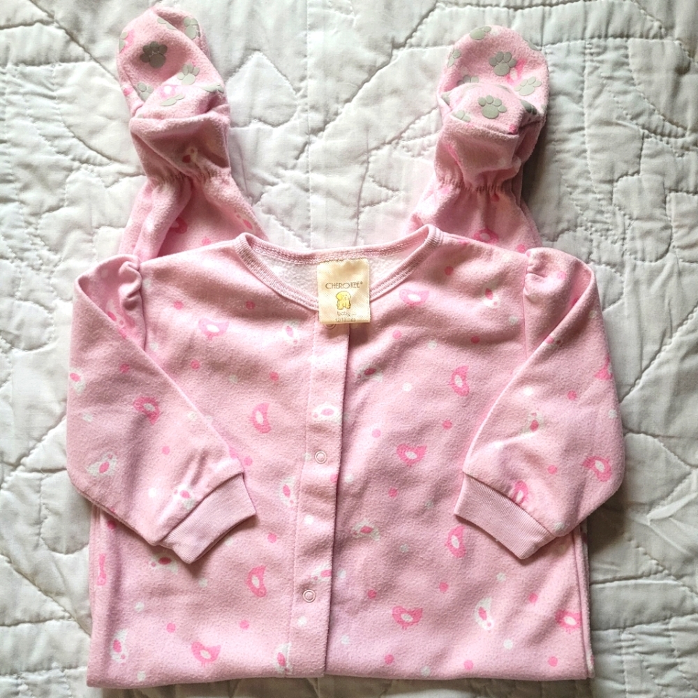 3/$15 🌸 Cherokee Footie Onesie